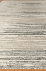 Exquisite Rugs Scandinavian Hand-loomed New Zealand Wool 4569 Ivory/Blue/Gray 9' x 12' Area Rug