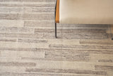 Exquisite Rugs Scandinavian Hand-loomed New Zealand Wool 4586 Gray/Ivory 12' x 15' Area Rug