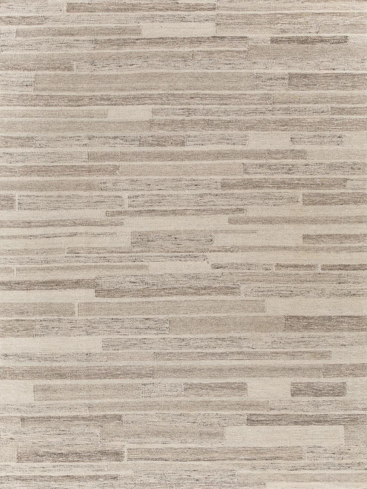 Exquisite Scandinavian Hand-loomed New Zealand Wool Gray/Ivory Area Rug 5.0'X8.0' Rug