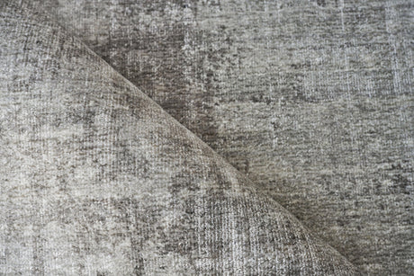 Exquisite Rugs Stone Wash Gazni Hand-loomed Wool/Bamboo Silk 4974 Taupe 10' x 14' Area Rug