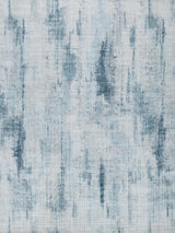 Exquisite Stone Wash Gazni Hand-loomed Wool/Bamboo Silk Blue Area Rug 9.0'X12.0' Rug