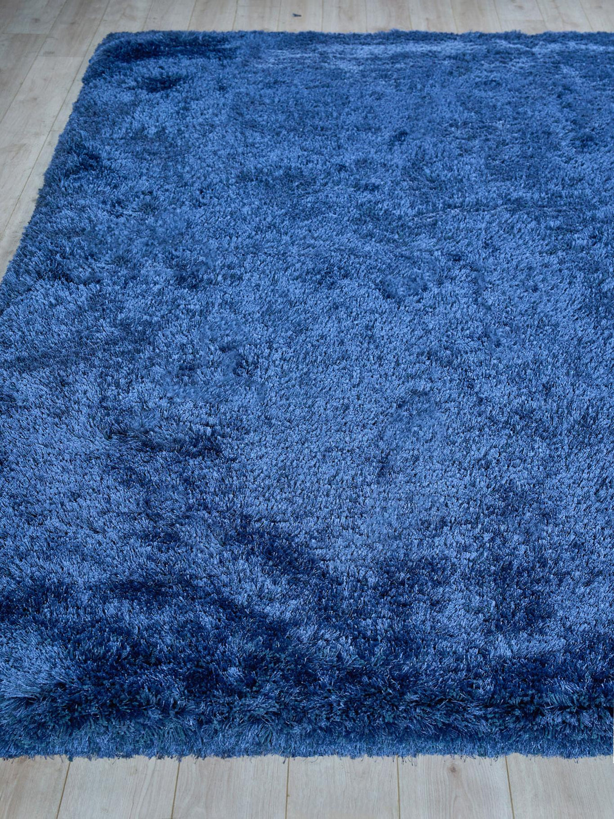 Exquisite Rugs Sumo Shag Hand-loomed Polyester/Microfiber 5381 Navy 5' x 8' Area Rug
