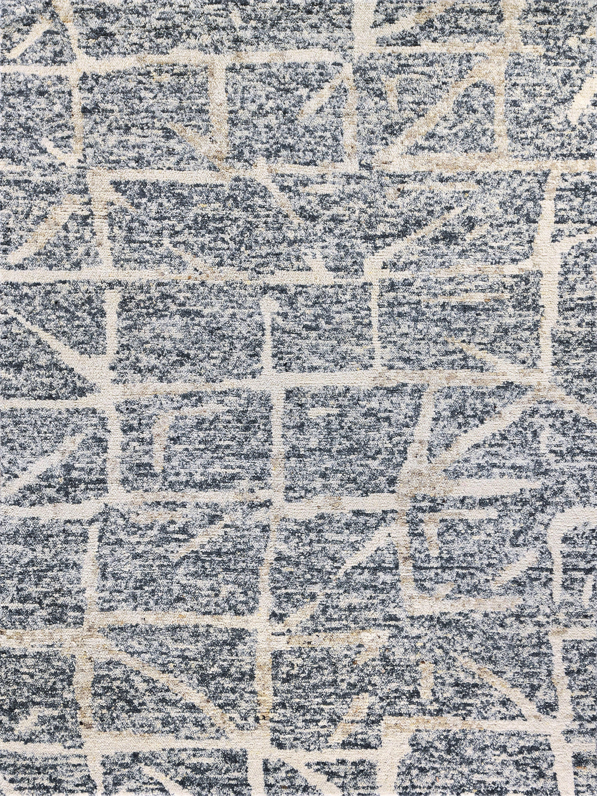 Exquisite Rugs Tahoe Hand-knotted Wool 5314 Gray/Ivory 14' x 18' Area Rug