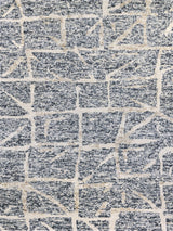 Exquisite Tahoe Hand-knotted Wool Gray/Ivory Area Rug 6.0'X9.0' Rug