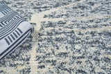 Exquisite Rugs Tahoe Hand-knotted Wool 5314 Gray/Ivory 8' x 10' Area Rug