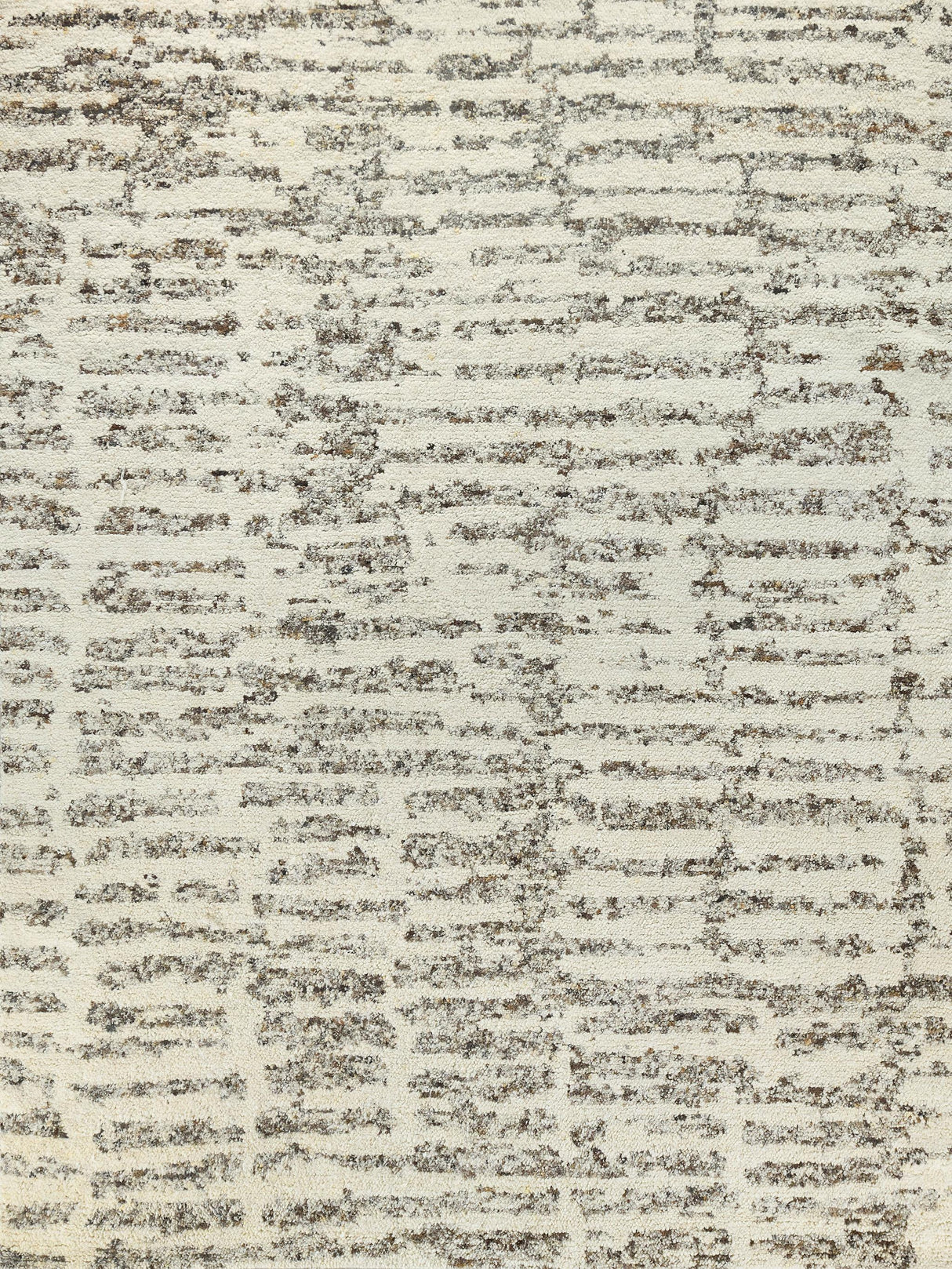 Exquisite Tahoe Hand-knotted Wool Brown/Taupe/Ivory Area Rug 9.0'X12.0' Rug