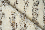 Exquisite Rugs Tahoe Hand-knotted Wool 5316 Brown/Taupe/Ivory 9' x 12' Area Rug
