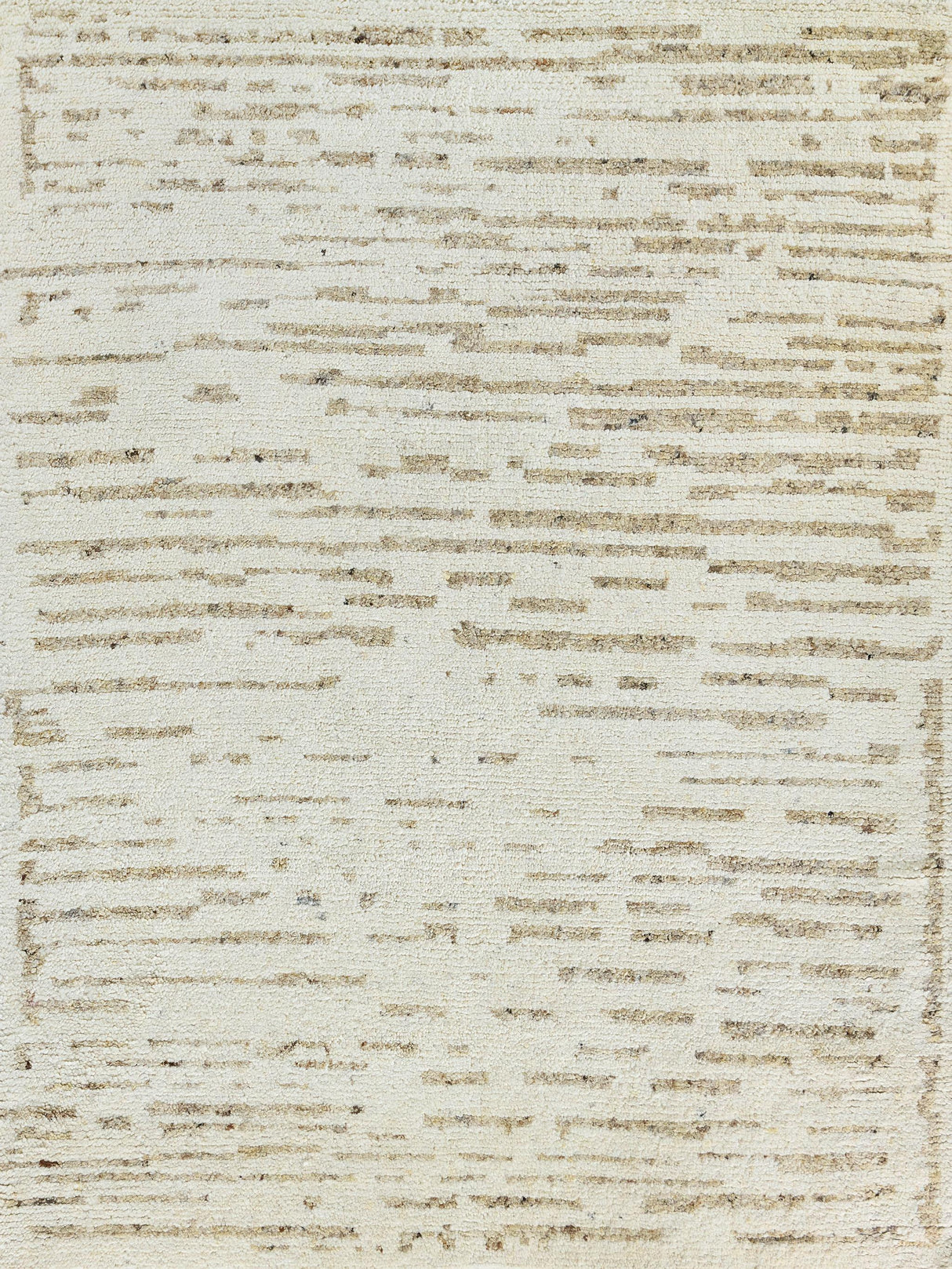 Exquisite Tahoe Hand-knotted Wool Ivory/Beige Area Rug 8.0'X10.0' Rug