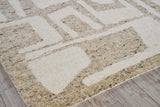 Exquisite Rugs Tahoe Hand-knotted Wool 5558 Beige/Ivory 12' x 15' Area Rug