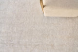 Exquisite Rugs Tangaro Hand-loomed Bamboo Silk/Banana Silk 4435 Light Beige 10' x 14' Area Rug