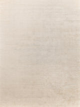 Exquisite Tangaro Hand-loomed Bamboo Silk/Banana Silk Light Beige Area Rug 12.0'X15.0' Rug