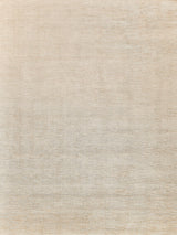 Exquisite Tangaro Hand-loomed Bamboo Silk/Banana Silk Light Beige Area Rug 9.0'X12.0' Rug
