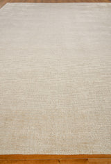 Exquisite Rugs Tangaro Hand-loomed Bamboo Silk/Banana Silk 4436 Light Beige 9' x 12' Area Rug