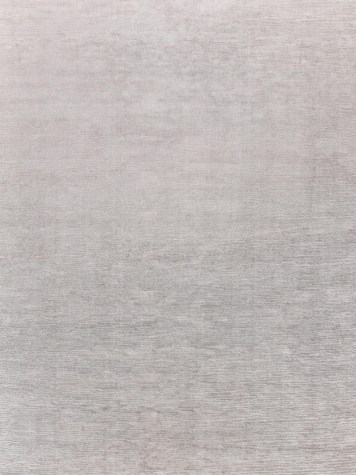 Exquisite Tangaro Hand-loomed Bamboo Silk/Banana Silk Silver Area Rug 8.0'X10.0' Rug