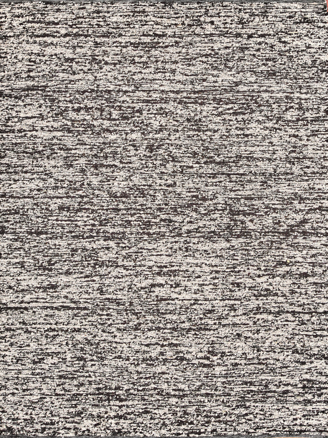 Exquisite Rugs Tocayo Flatweave New Zealand Wool 4572 Black 9' x 12' Area Rug