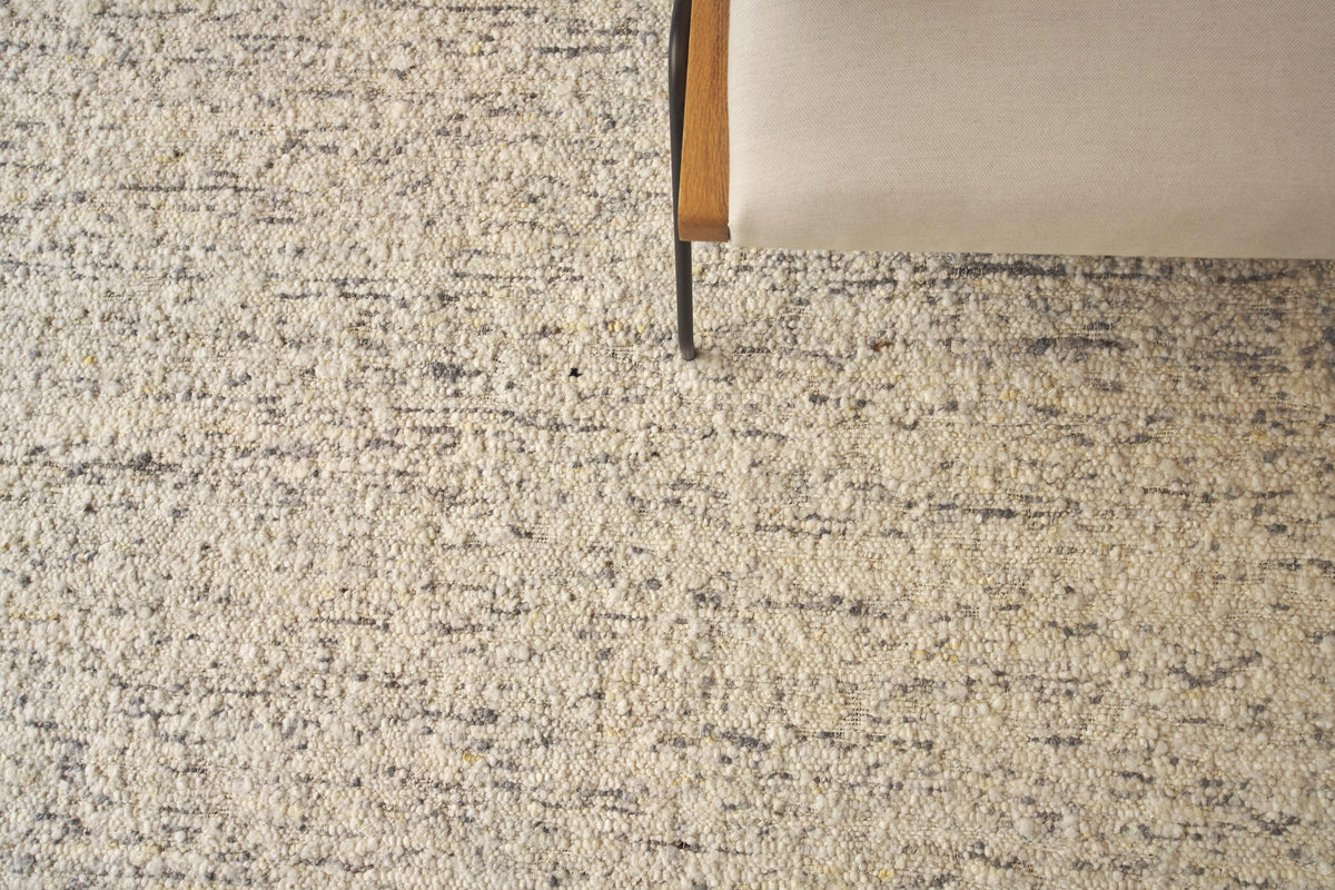 Exquisite Rugs Tocayo Flatweave New Zealand Wool 4573 Ivory/Gray 12' x 15' Area Rug
