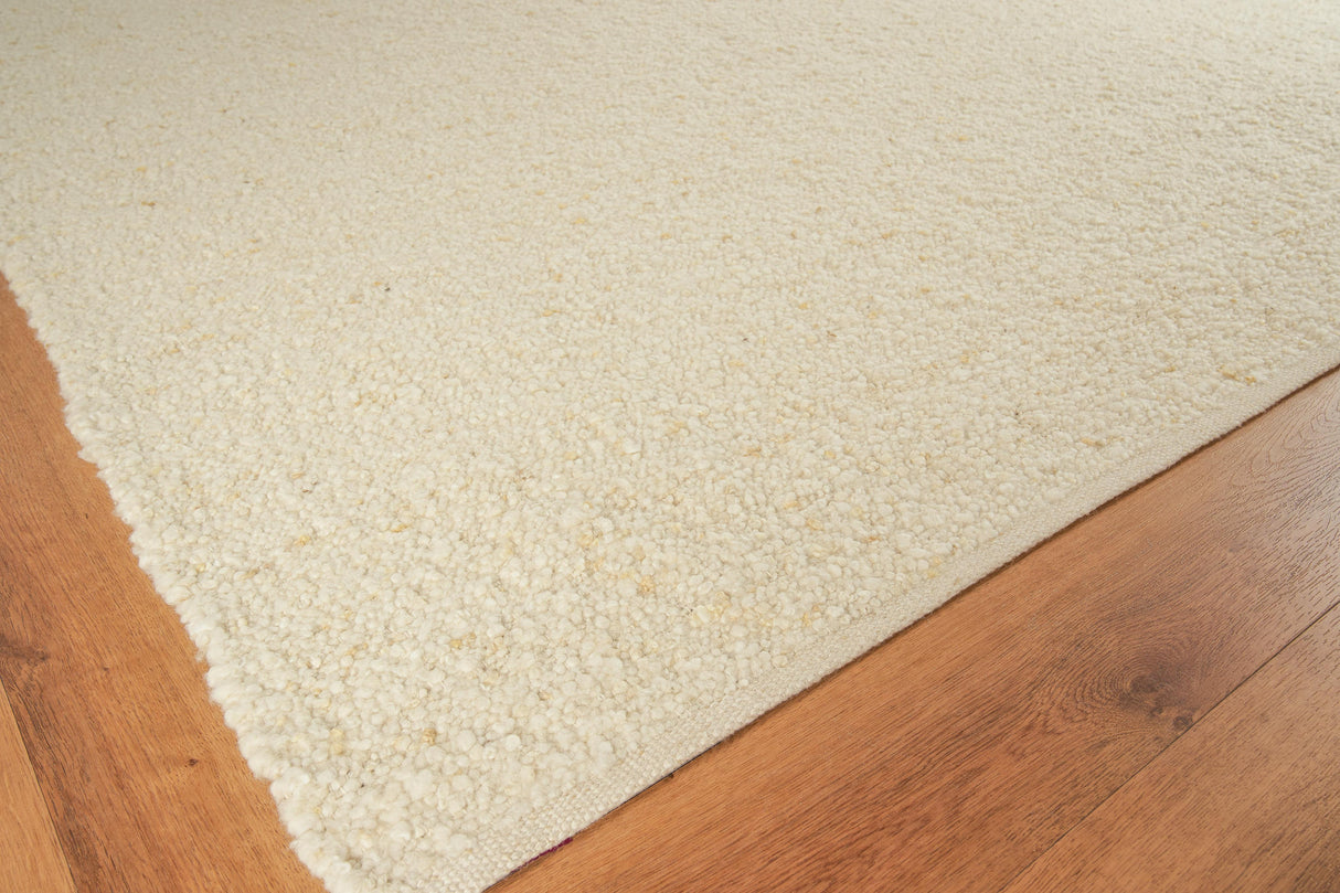 Exquisite Rugs Tocayo Flatweave New Zealand Wool 4574 Ivory 8' x 10' Area Rug