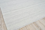 Exquisite Rugs Tocayo Flatweave New Zealand Wool 4596 Ivory/Light Blue 8' x 10' Area Rug
