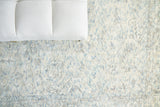 Exquisite Rugs Tuscany Hand-loomed Wool/Bamboo Silk 4104 Beige/Blue 12' x 15' Area Rug