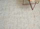 Exquisite Rugs Tuscany Hand-loomed Wool/Bamboo Silk 4107 Light Beige 12' x 15' Area Rug