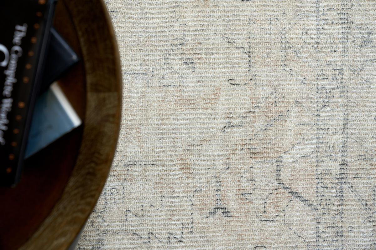 Exquisite Rugs Tuscany Hand-loomed Wool/Bamboo Silk 4107 Light Beige 12' x 15' Area Rug