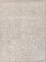 Exquisite Rugs Tuscany Hand-loomed Wool/Bamboo Silk 4108 Tan 10' x 14' Area Rug