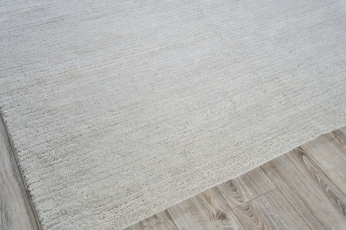 Exquisite Rugs Urth Hand-loomed New Zealand Wool 5394 Silver 8' x 10' Area Rug
