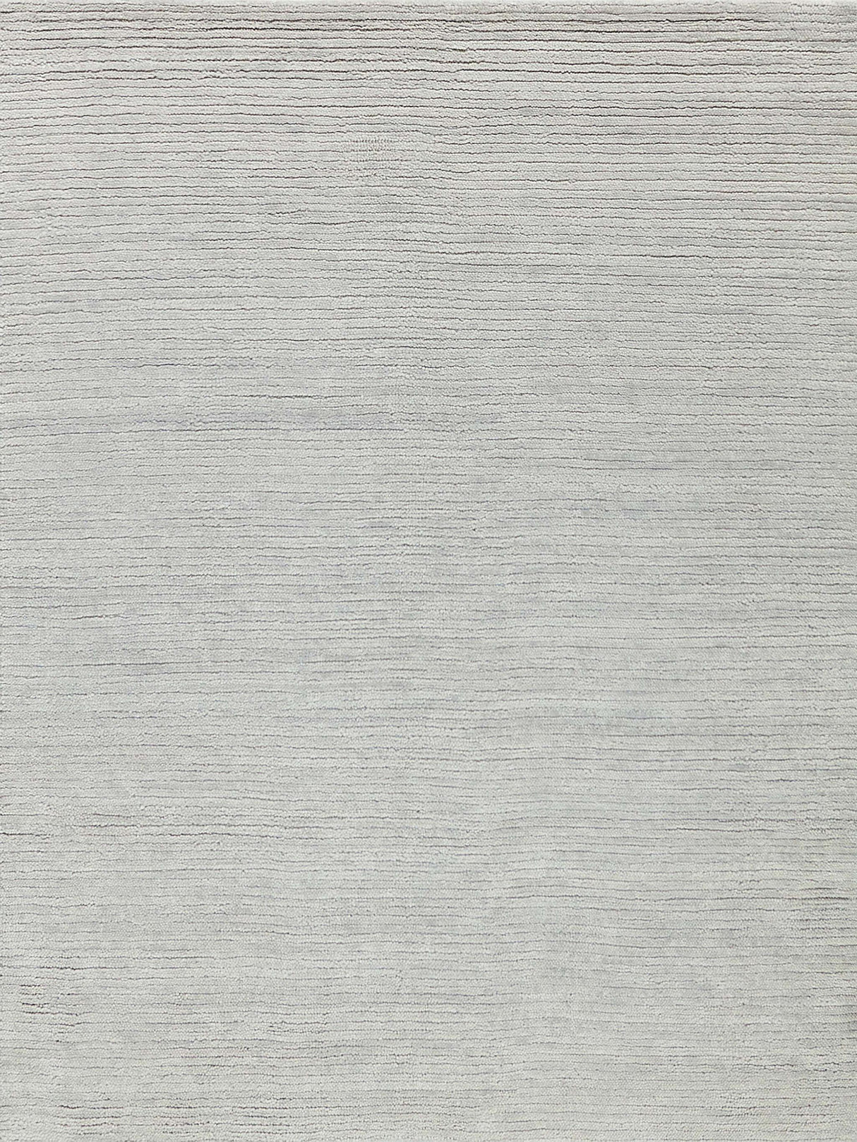 Exquisite Urth Hand-loomed New Zealand Wool Silver Area Rug 9.0'X12.0' Rug