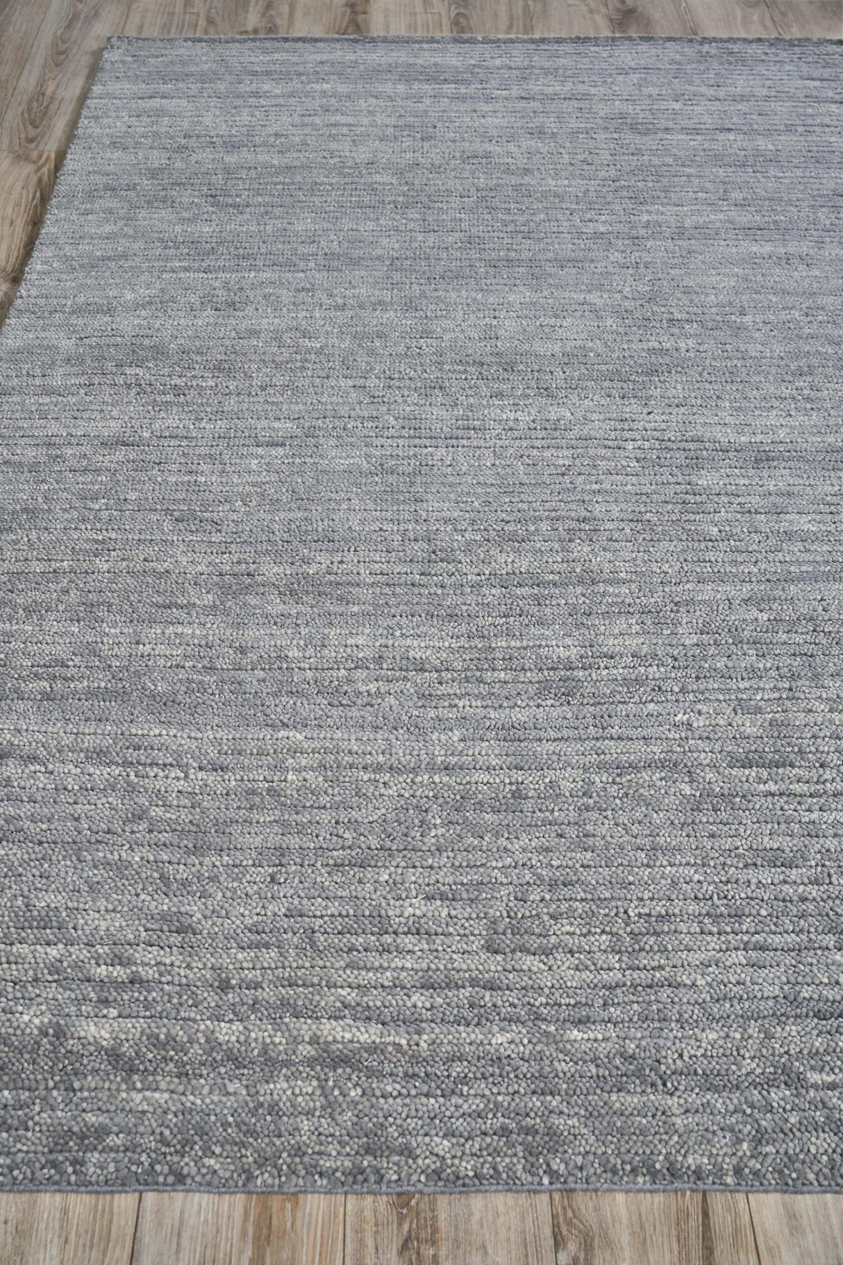 Exquisite Rugs Urth Hand-loomed New Zealand Wool 5395 Gray 14' x 18' Area Rug