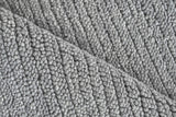 Exquisite Rugs Urth Hand-loomed New Zealand Wool 5395 Gray 8' x 10' Area Rug