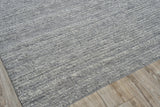 Exquisite Rugs Urth Hand-loomed New Zealand Wool 5395 Gray 9' x 12' Area Rug