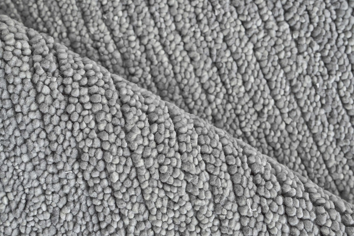 Exquisite Rugs Urth Hand-loomed New Zealand Wool 5395 Gray 9' x 12' Area Rug