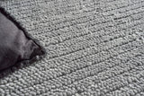 Exquisite Rugs Urth Hand-loomed New Zealand Wool 5395 Gray 9' x 12' Area Rug