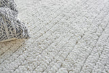 Exquisite Rugs Urth Hand-loomed New Zealand Wool 5396 Cream 8' x 10' Area Rug