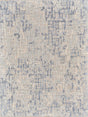 Exquisite Rugs Vista Hand-loomed Wool/Bamboo Silk 4338 Gray/Blue 12' x 15' Area Rug
