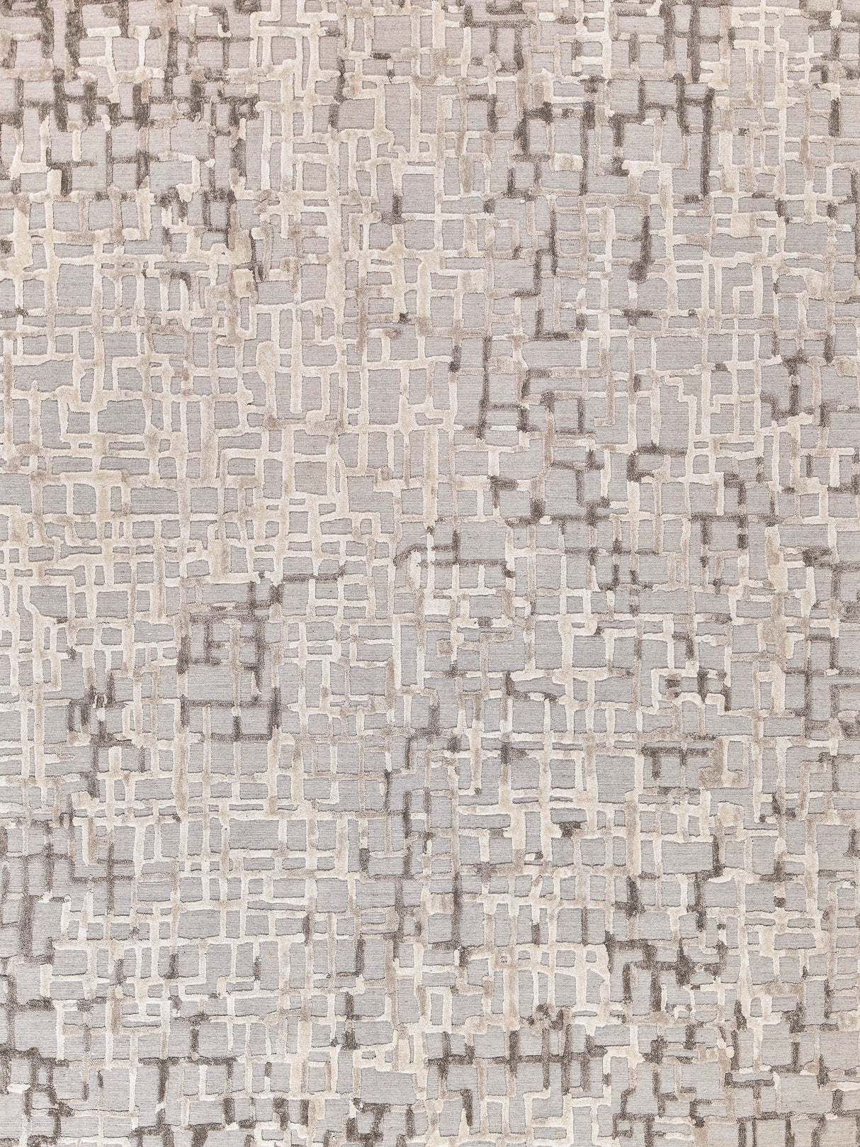 Exquisite Rugs Vista Hand-loomed Wool/Bamboo Silk 4339 Mocha Beige 12' x 15' Area Rug
