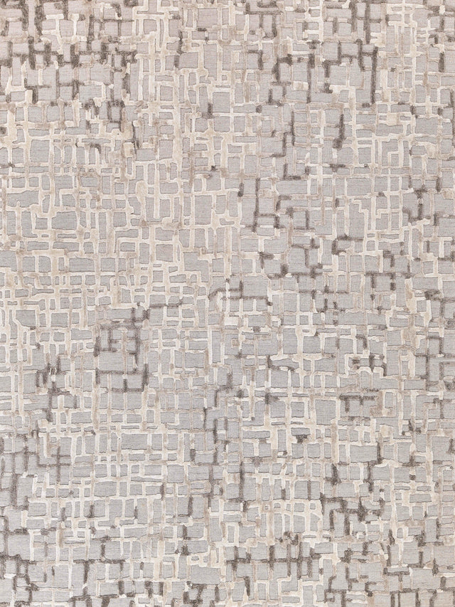 Exquisite Rugs Vista Hand-loomed Wool/Bamboo Silk 4339 Mocha Beige 9' x 12' Area Rug