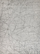 Exquisite Windsor Hand-loomed Wool/Bamboo Silk Gray Area Rug 8.0'X10.0' Rug
