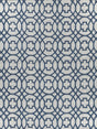 Exquisite Rugs Windsor Hand-loomed Wool/Bamboo Silk 2450 Dark Blue/Gray 14' x 18' Area Rug