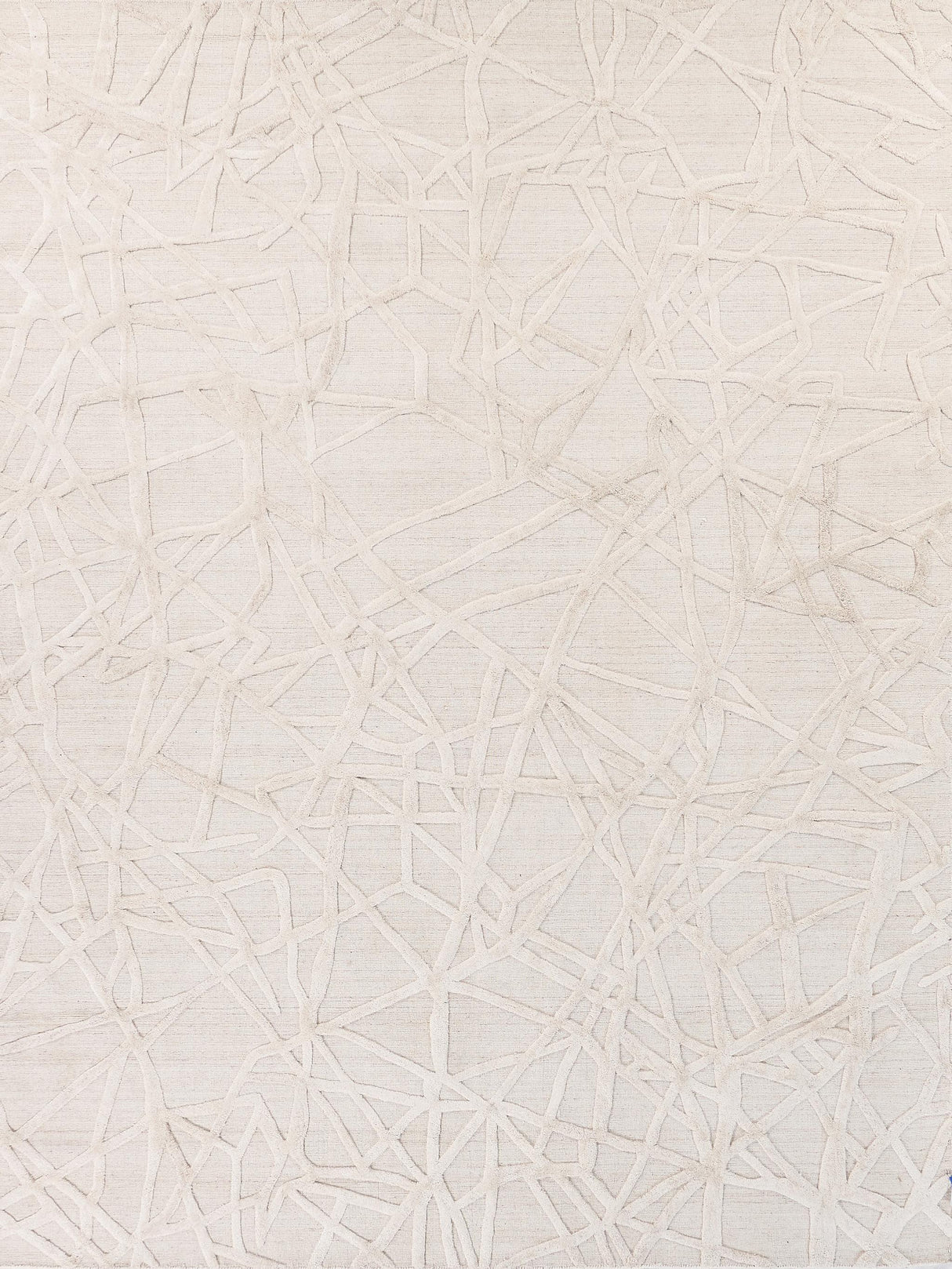 Exquisite Windsor Hand-loomed Wool/Bamboo Silk Linen/Beige Area Rug 6.0'X9.0' Rug