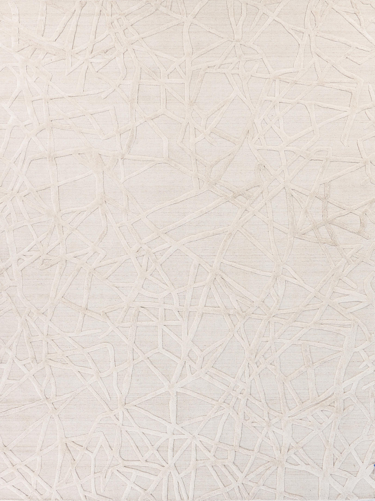 Exquisite Rugs Windsor Hand-loomed Wool/Bamboo Silk 3152 Linen/Beige 9' x 12' Area Rug