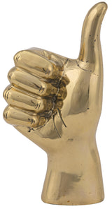 NOIR Thumbs Up Brass