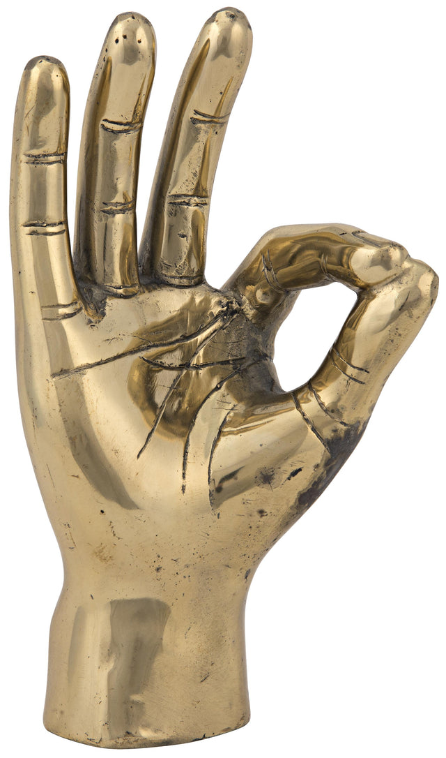 NOIR Ok Sign Brass