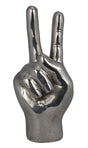 NOIR Peace Sign Silver