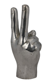 NOIR Peace Sign Silver