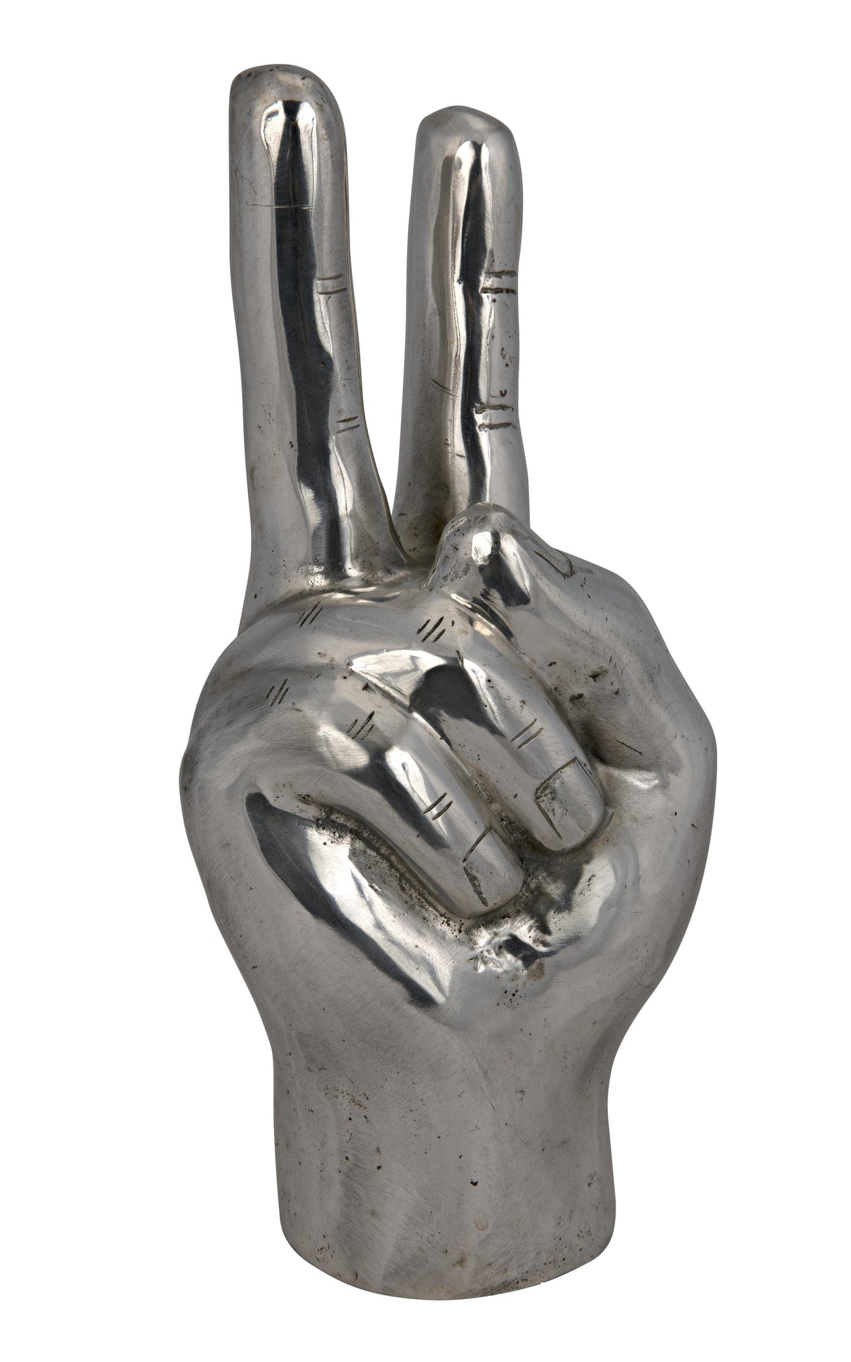 NOIR Peace Sign Silver