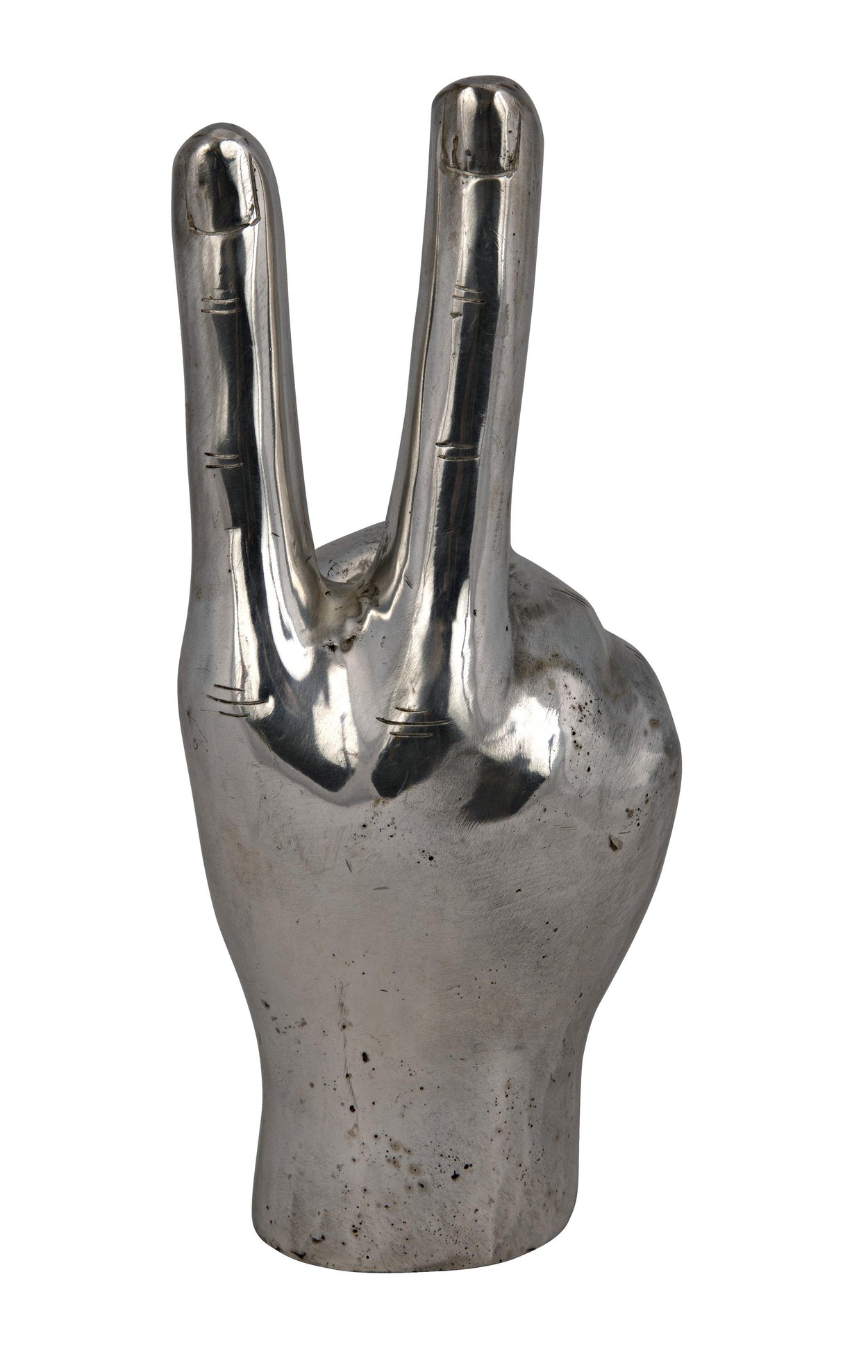 NOIR Peace Sign Silver