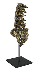 NOIR Vertebrae Brass and Steel