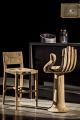NOIR Bran Counter Stool