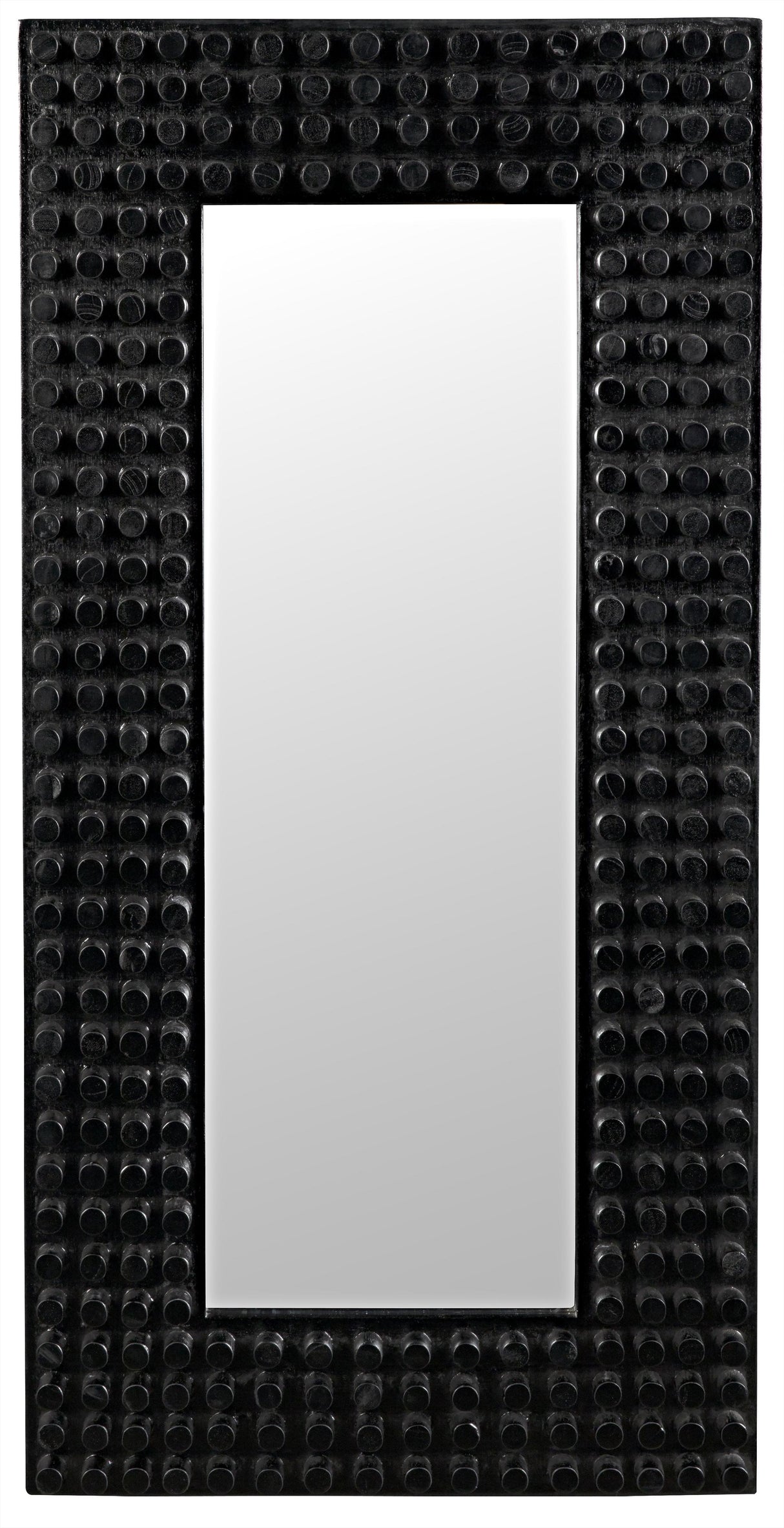NOIR Faustus Mirror Charcoal Black